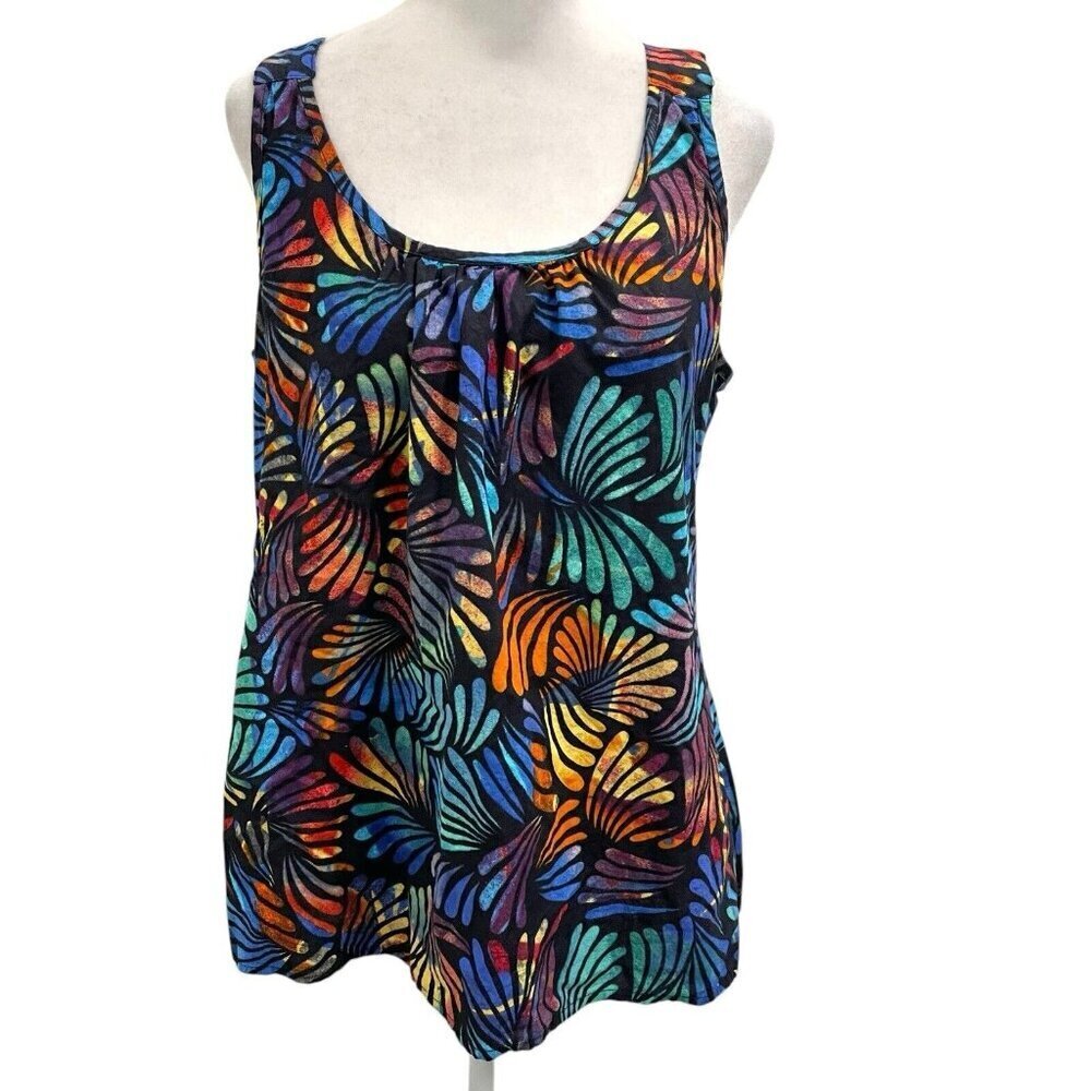 Multicolor Sleeveless Women's Top